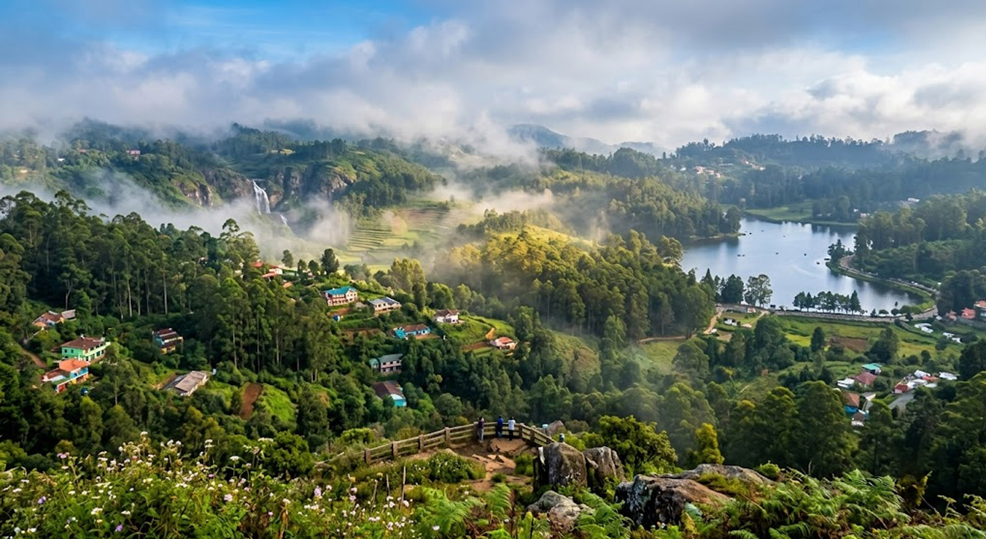 Above the clouds